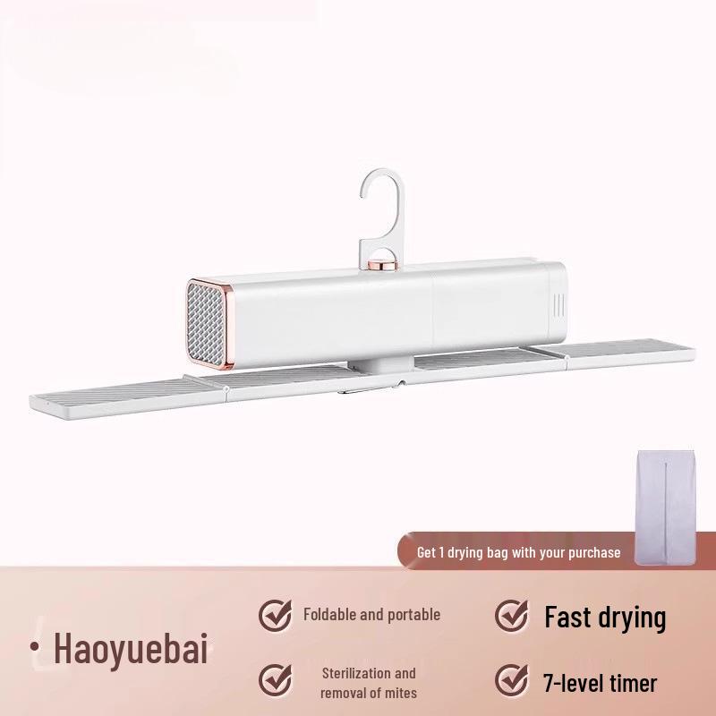 Portable Folding Clothes Dryer with Sterilization Feature