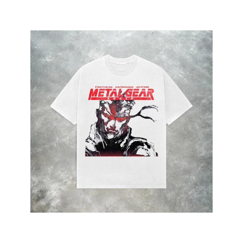 Retro Pop Culture Art Printed Tshirt Retro Street Tshirt Summer New Casual Fashion Unisexs and Womens Same Tshirt S
