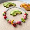Colorful Beads Multi Layer Choker Stackable Bohemian Collarbone Chain  Vacation