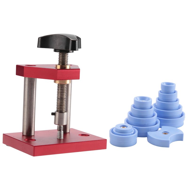 AEE4-Micropress Watch Case Press Micropress Medium Heavy Duty Watch Case Pressing Tool With 12 Nylon Dies For Watch Repair