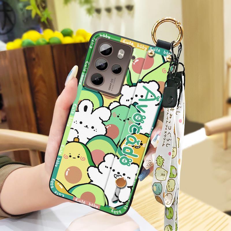 Waterproof Silicone Phone Case For HTC U23 Pro/U23 Anti-dust Wristband Phone Holder Shockproof Dirt-resistant Kickstand