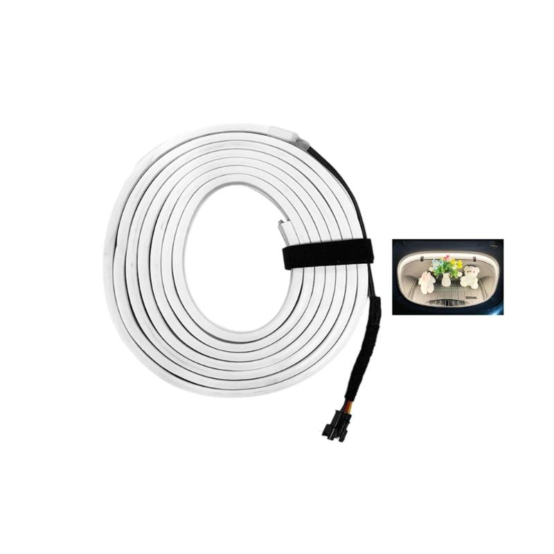 Quick Install Car Frunk Decorative Atmosphere Light Feature Bright LED Illumination For 3 Y Low Power Consumption