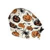 Fashion Halloween Print Work Hat Casual Wash Hat Bag Cap