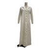 2026 New Women's Casual Loose Sleeveless Long Dress with Single-Breasted Buttons and Fashionable Hood