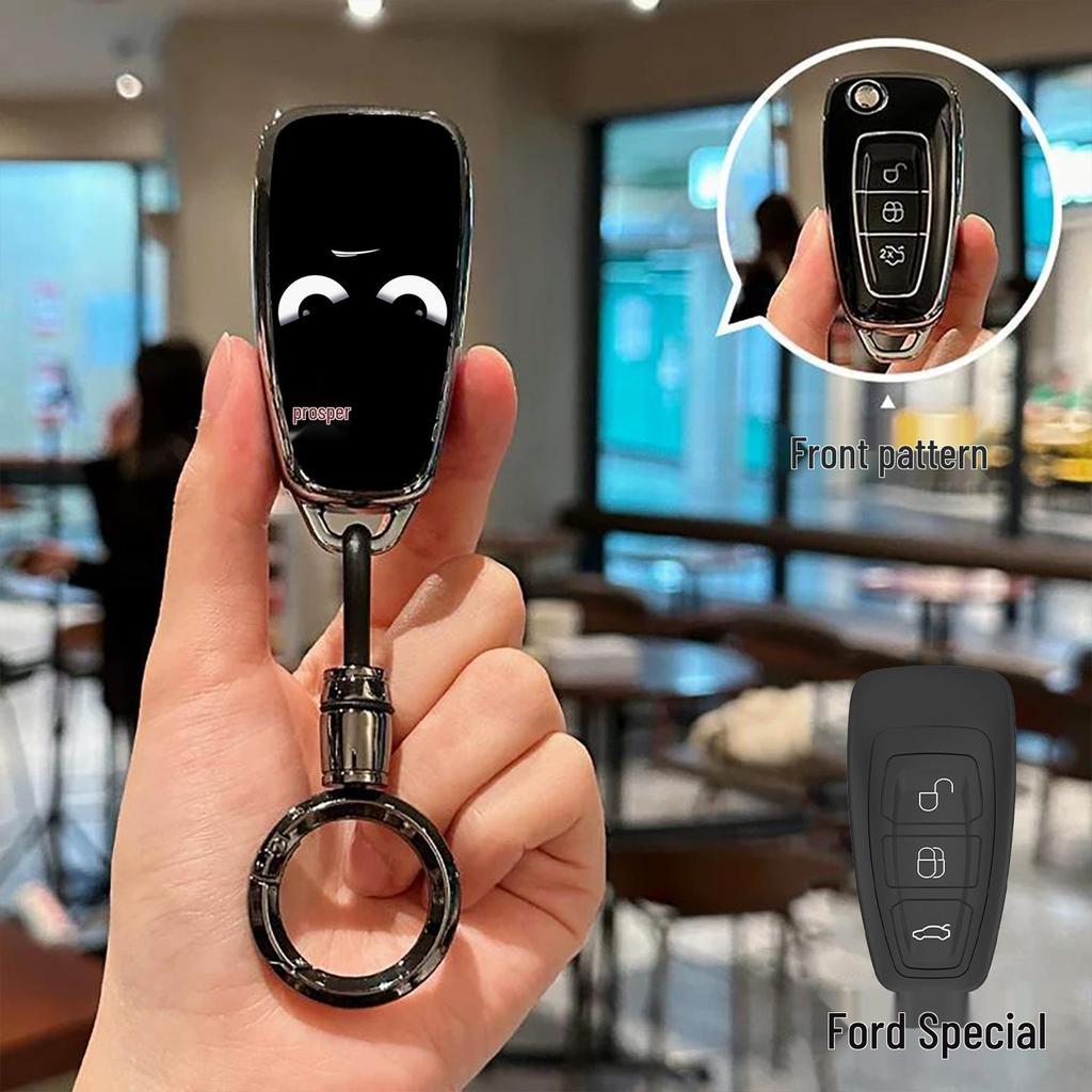 High-End Protective Key Cover for Ford Kuga, Focus, Tourneo Connect, Mondeo
