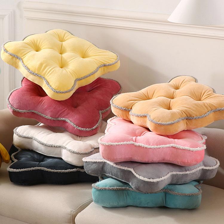 Ergonomic Square Seat Cushion for Long-lasting Comfort - Thickened Office, Tatami, Chair, and Stool Pad