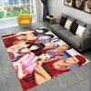 Tappeto Area Slam Dunk Anime Cartone Animato Giapponese, Tappeto per Soggiorno Camera da Letto Divano Zerbino Decorazione, Tappetino Antiscivolo per Bambini