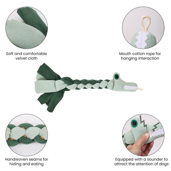 Hračka Lano Odolné proti kousání Uvolnění úzkosti Interaktivní Čištění zubů Psí molární hračka Mazlíček