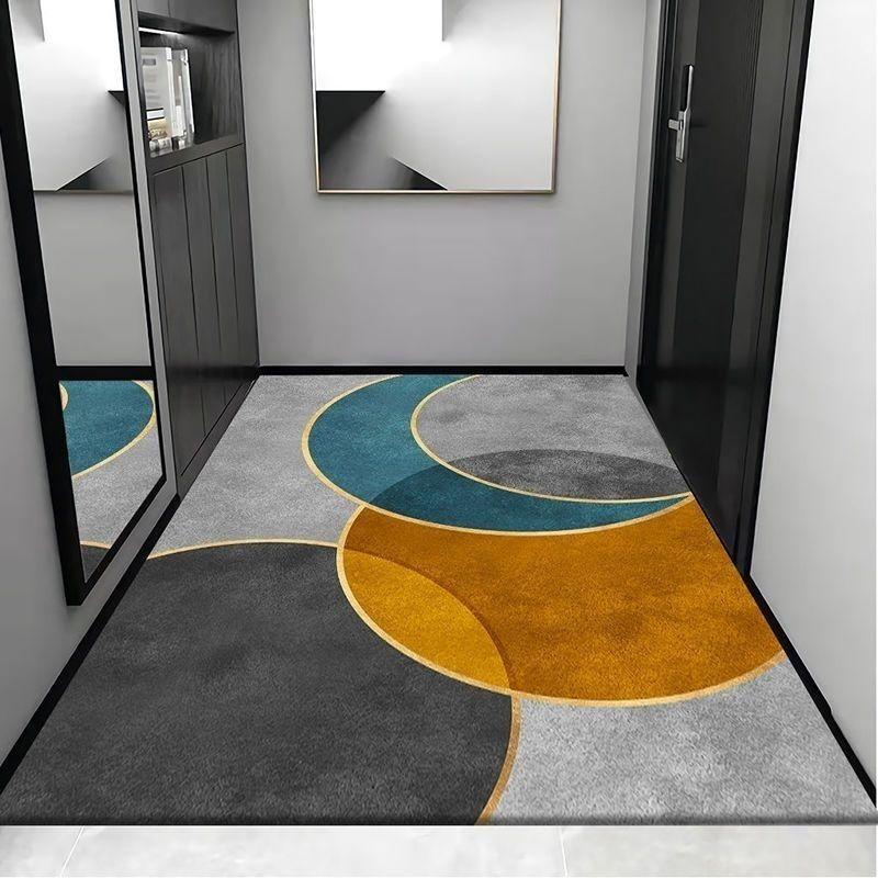3D luxusní mramorový barevný koberec zlaté barvy pro domácí obývací pokoj Ložnice Pohovka Rohožka Dekor