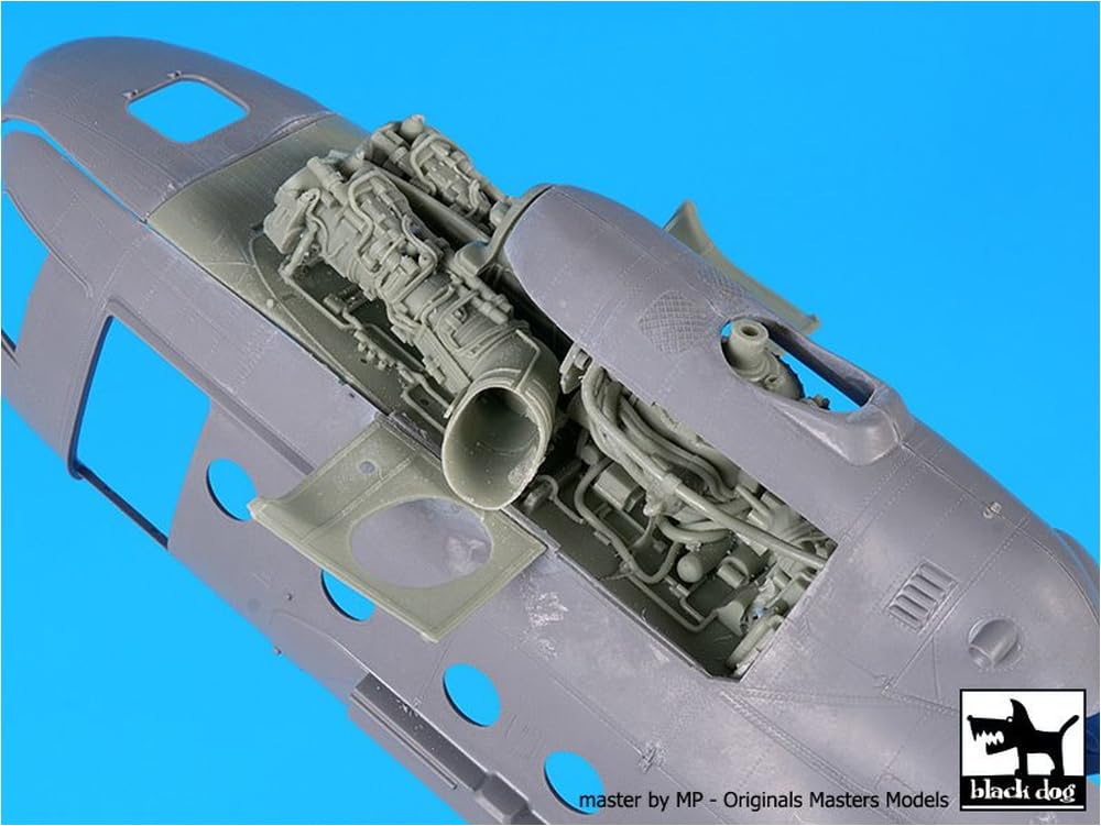 Black Dog Mil Motor Plastmodell Deler HAUA48188 1/48 Mi-8 (for Zvezda)