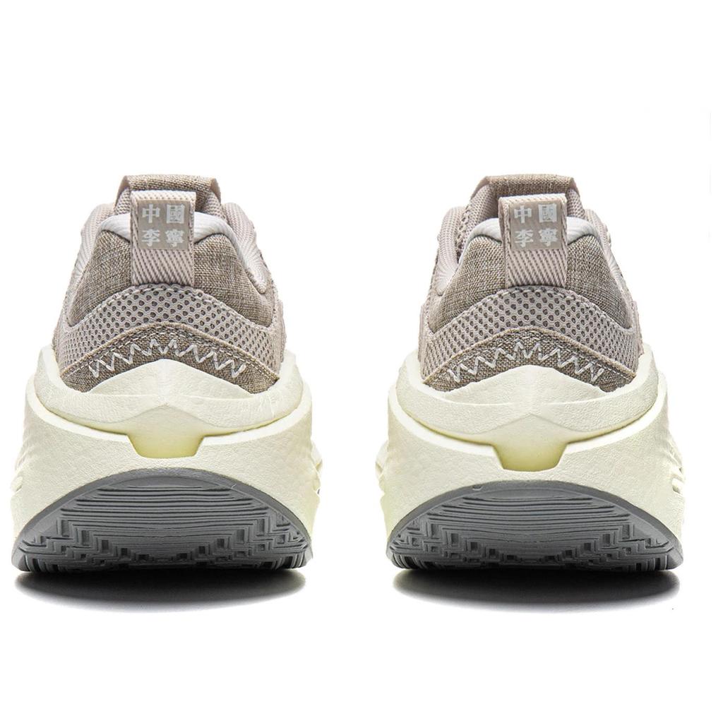 Li Ning Absolute Shadow 3 Comfortable Versatile Durable Rebound Low-Top Casual Running Shoes Women sneakers Gray AZGW064-3