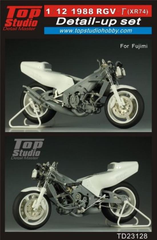 

Top Studio Suzuki XR74 Detail Up Set Fujimi TD23128 1/12 RGV-