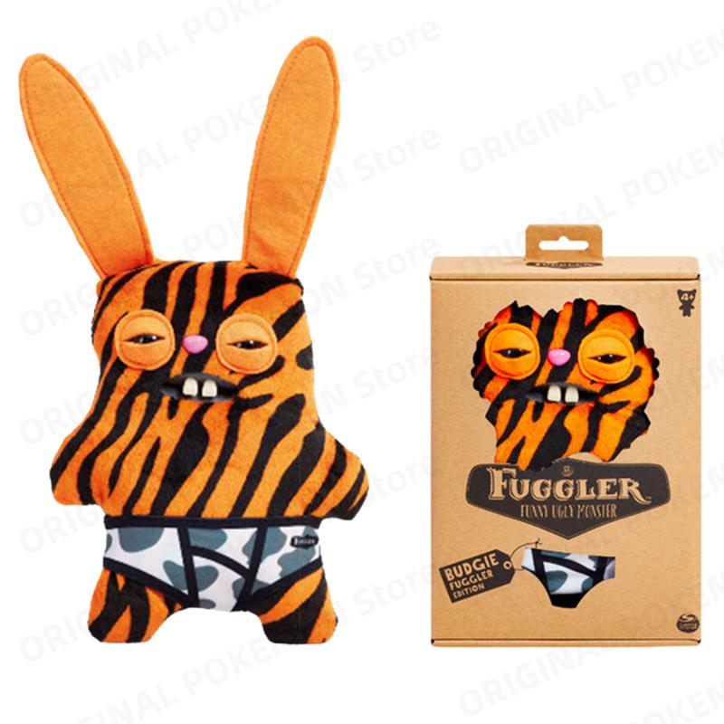 Ugly Cute Teeth Monster Plush Toy Crazy Rabbit Biohazard Burper Series Funny Stuffed Animal Doll Vacation Theme Gift