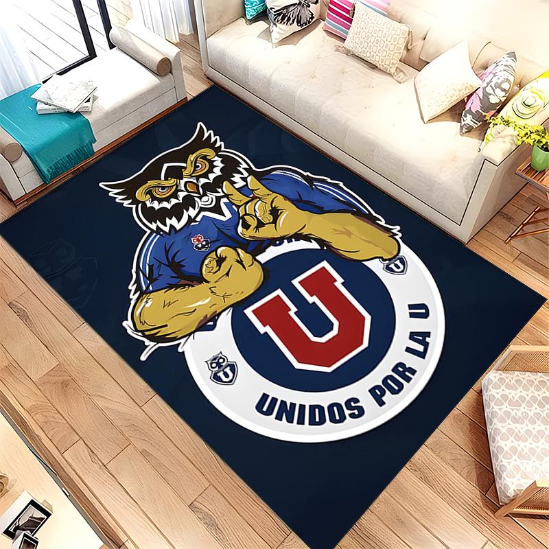 Club Universidad de Chile (1) Rug Suitable For Living Rooms Bedrooms Computer Rooms Dining Areas And Placement Under Tables And Chairs Also An Ideal C