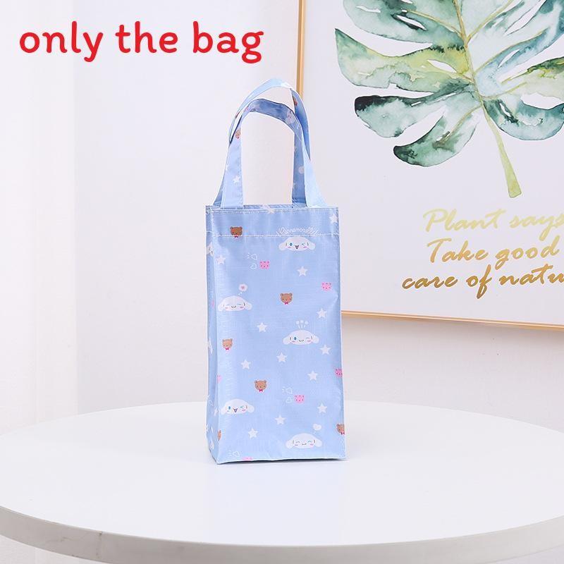 Hello Kitty Kuromi My Melody Cinnamoroll Pattern Cup Umbrella Canvas Storage Bag For Travel And Daily Use