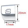 Silver ABS Car Door Window Switch Repair Cover (Part 2059056811) for Mei