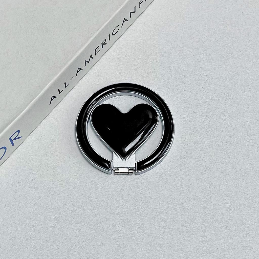 Macaron Ins Style Heart Shape Magnetic Foldable Metal Universal Magsafe Phone Stand