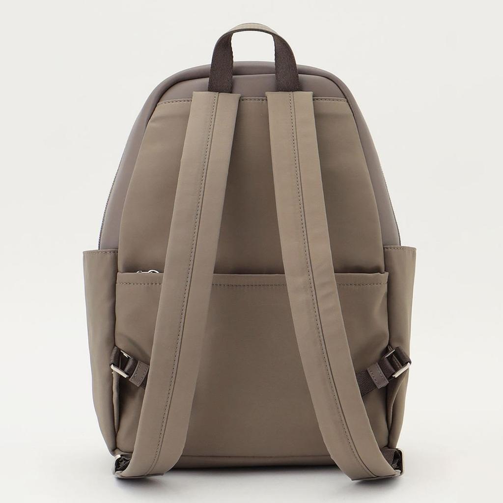 Isaac Block Motif Backpack 2004603 Greige (26)