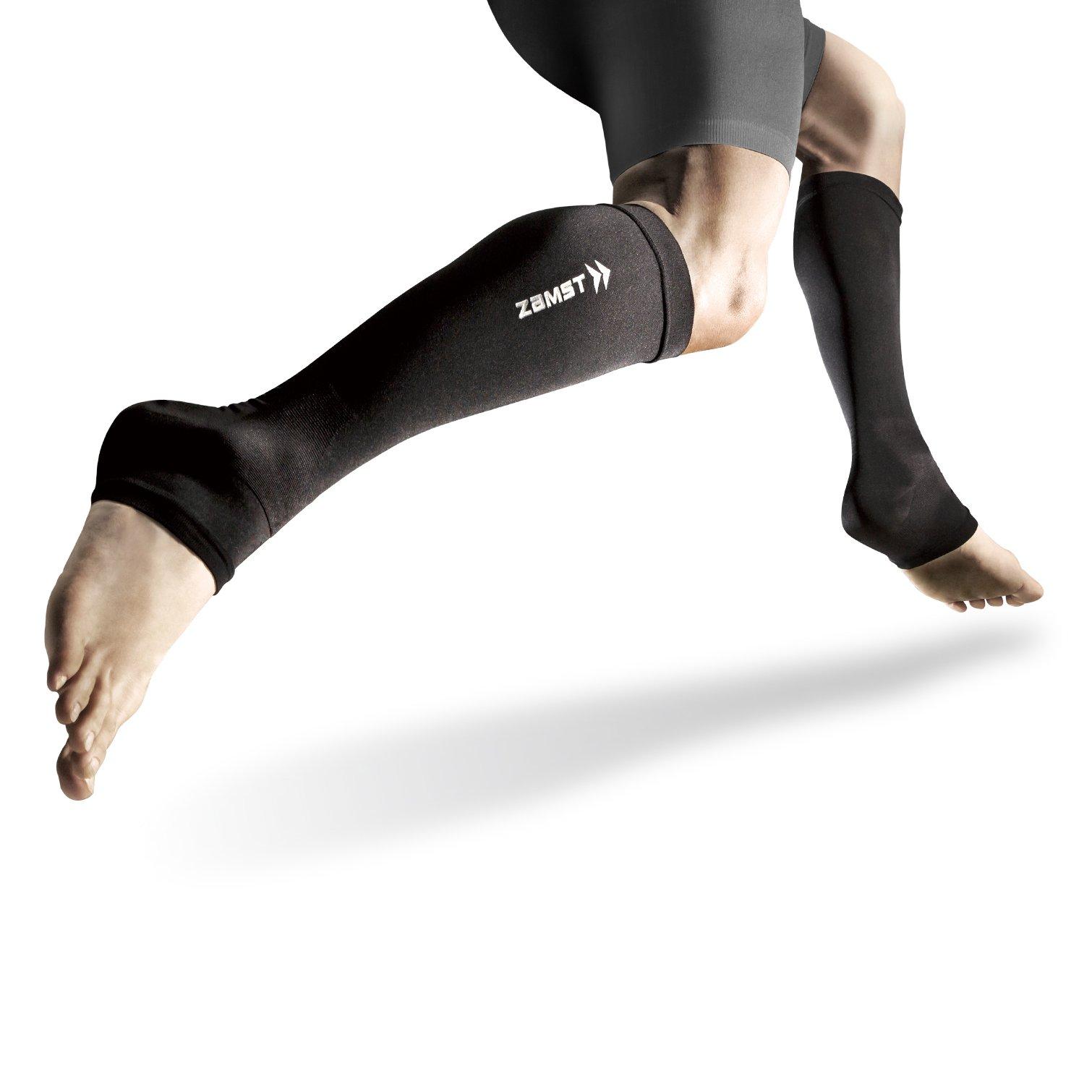 

ZAMST Graduated Compression Stockings Calf & Ankle Sleeve Compression Running (Both Legs Included) M Size 385602