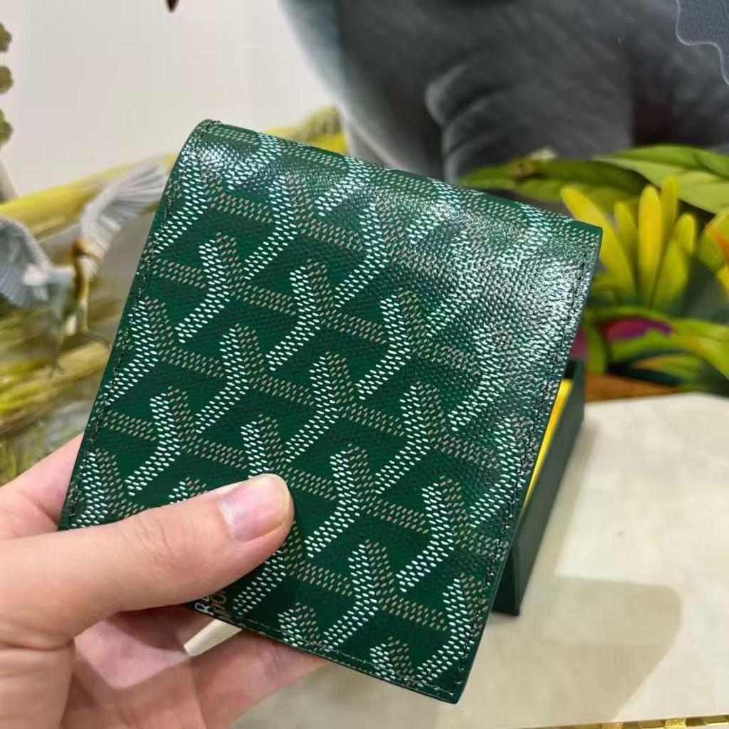 Goyard Unisex Multi-Kartenfach-Geldbörse: Trendiges, tragbares Münzfach für den Pendelverkehr