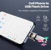 USB 3.2 to Type C Adapter OTG Fast Charging 120W 10GB High Speed Data Audio Transfer For iPhone 17 16 15 PC Tablet Xiaomi Huawei USB C Converter