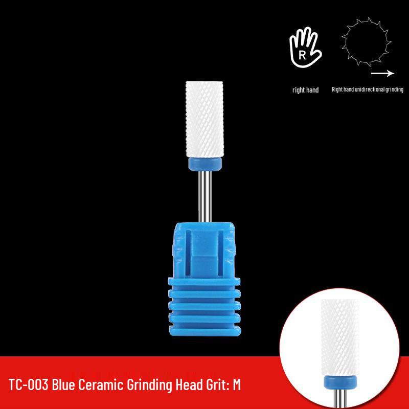Single Bullet-Shaped Ceramic Nail Grinding Head 2.35