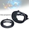 Oval Form Genomskinlig Panoramisk Goggles Läckagesäker Genomskinlig Vidvinkel Härdat Glas Snorkelmask Dykutrustning Hållbar