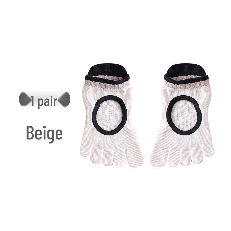 Four Seasons Non-Slip Yoga Socks - Professional Pilates & Dance Toe Socks
