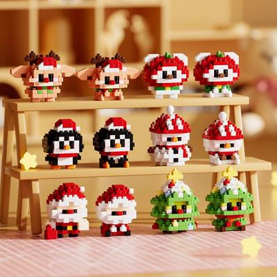 Mekansmu K273-K278Q Christmas Series Tiny Particle Puzzle Building Blocks