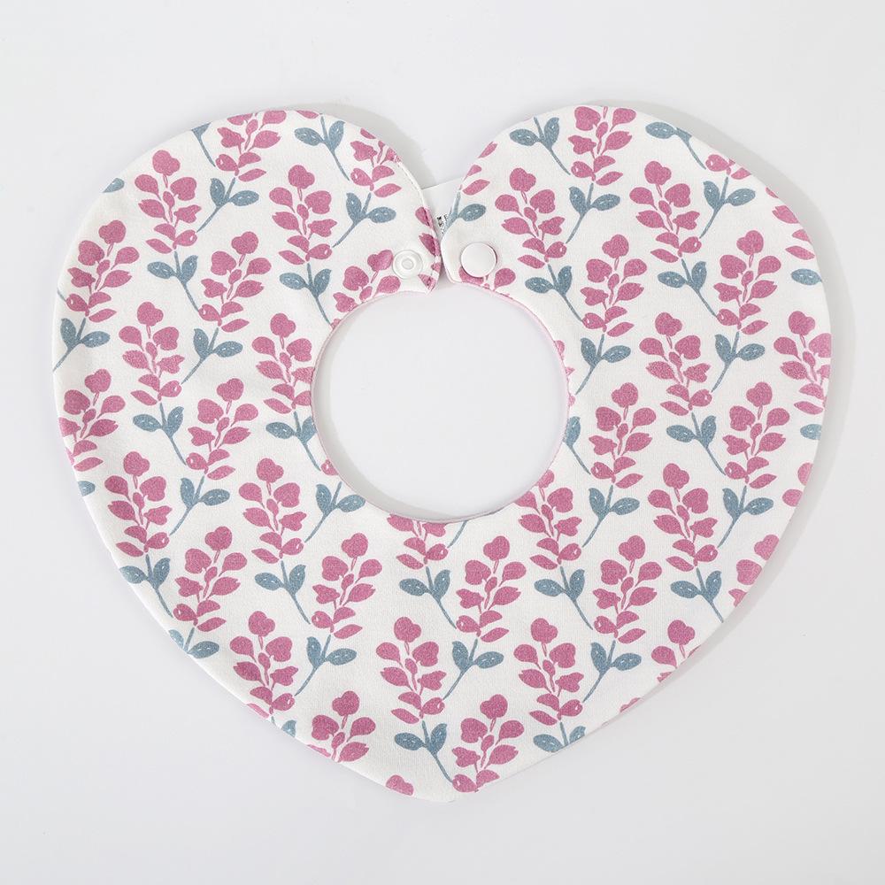 Korean Style Cotton Baby Bib - Double-Sided & Versatile for 0-2 Years