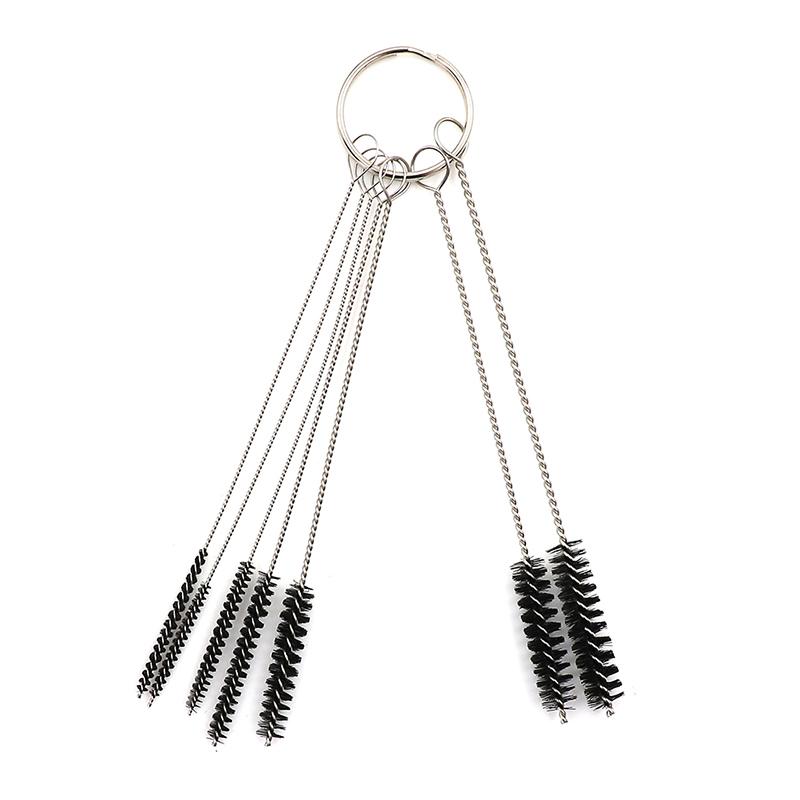 7Pcs/Set Needle Hole Mouth Spray Airbrush Tattoo Cleaning Hole Brush Brush Tool