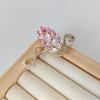 Elegant Flamingo Crystal Brooch: Cute Animal Pin for Coats or Jackets