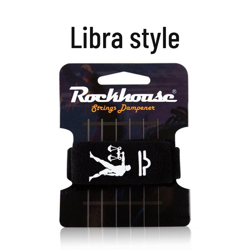 Струнодержатель-глушитель ROCKHOUSE для электро-, бас-, акустических и народных гитар - Профессиональный звукопоглотитель