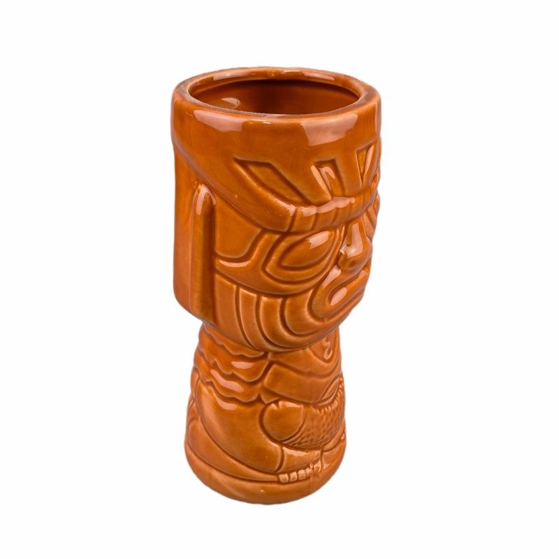 Creative Grimace Cocktail Cup Ceramic Tiki Cup Bistro Bar Special Drink Cup Personalized Zombie Wine Cup