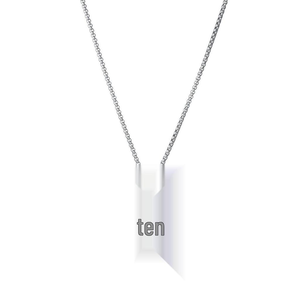 Men's and Women's Simple Fashion Cross Necklace - Long-lasting, Versatile Pendant Chain