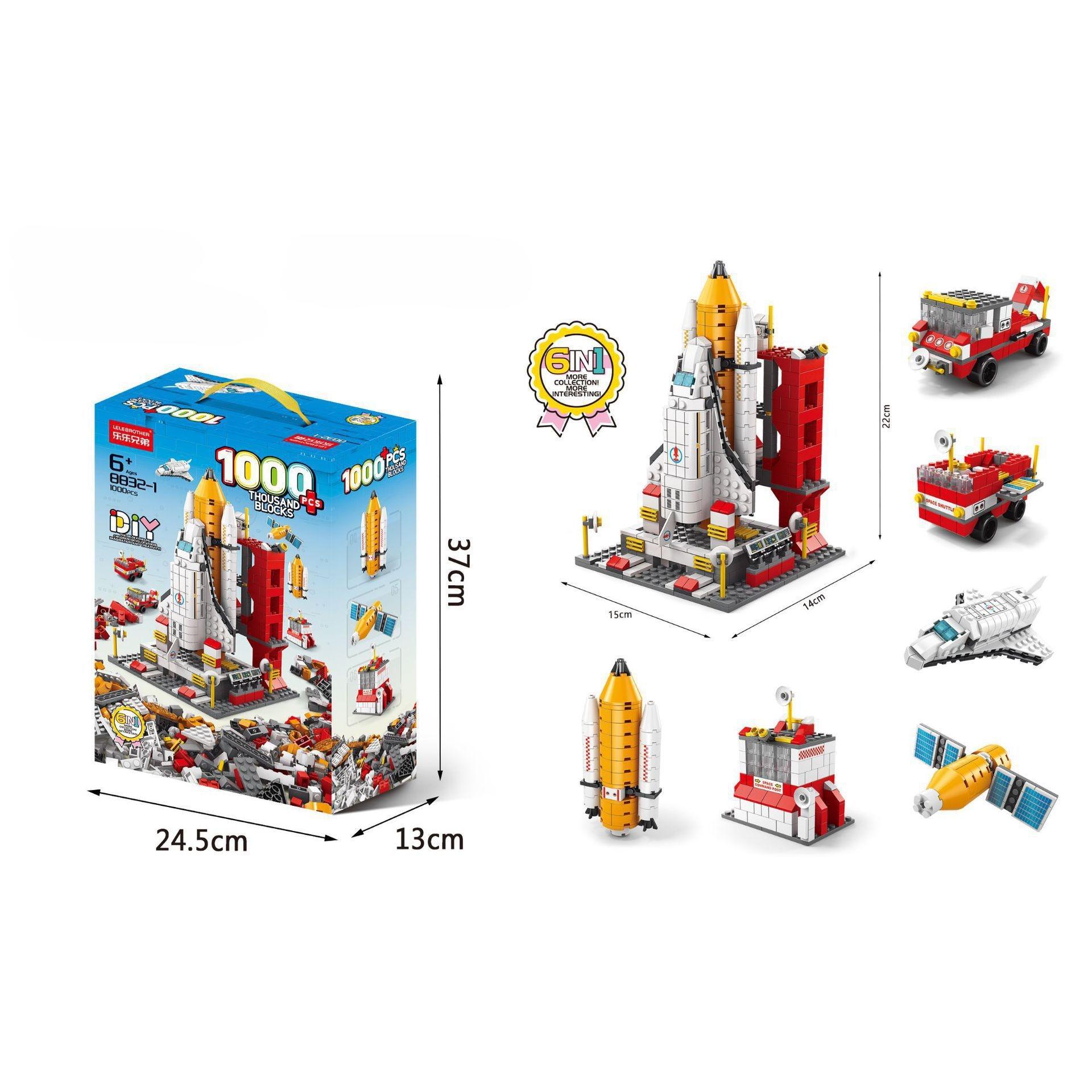 Space Shuttle Building Blocks Large Giant Oversized Building Kits Sets Castle Ambulance Tank Vehicle Dinosaur Helicopter Gifts