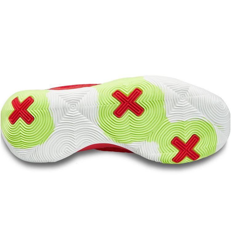 Under Armour Spawn 3 CLRSHFT Basketball Shoe Red/Green 3024777-600