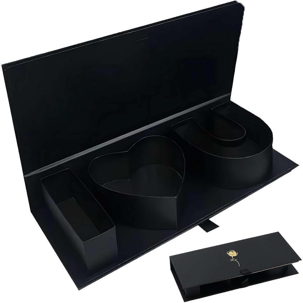 

Romantic I Love You Empty Box Large Size Jewelry Gift Box Mother s Day Black
