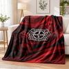 Bayer Leverkusen Football Printed Flannel Blanket Warm Comfort Bed Throw For Indoor Home Decoration