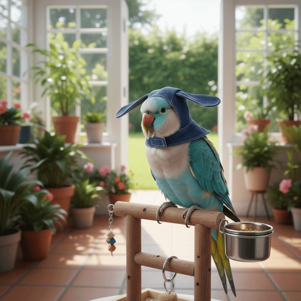 Windproof Parrot Cloak Cozy Bird Flight Cap Cute Bird Role Play Clothes  Cosplay