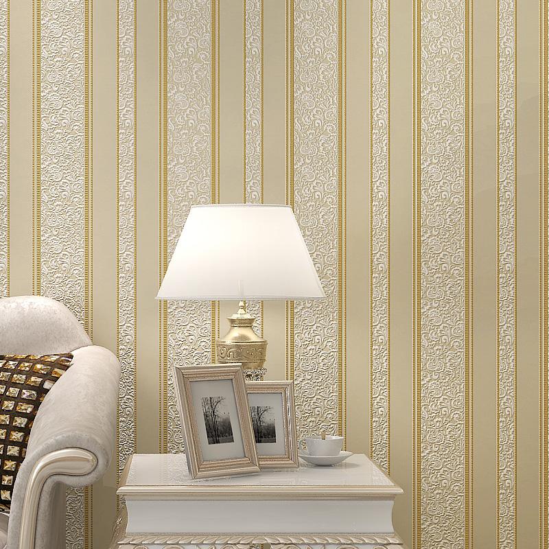 Beibehang Mural Metaliczny Brokat Biały Srebrny Szeroki Pas Nowoczesna Tapeta w Rolce Okładziny Ścienne Tapety Dekoracja Domu