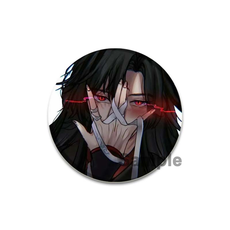 32/44/58mm Anime Mo Dao Zu Shi Brosche Wei Wuxian Anstecknadel Handgemacht Zinn Anstecknadel Anstecknadel für Rucksack Kleidung Schmuckzubehör Geschenke