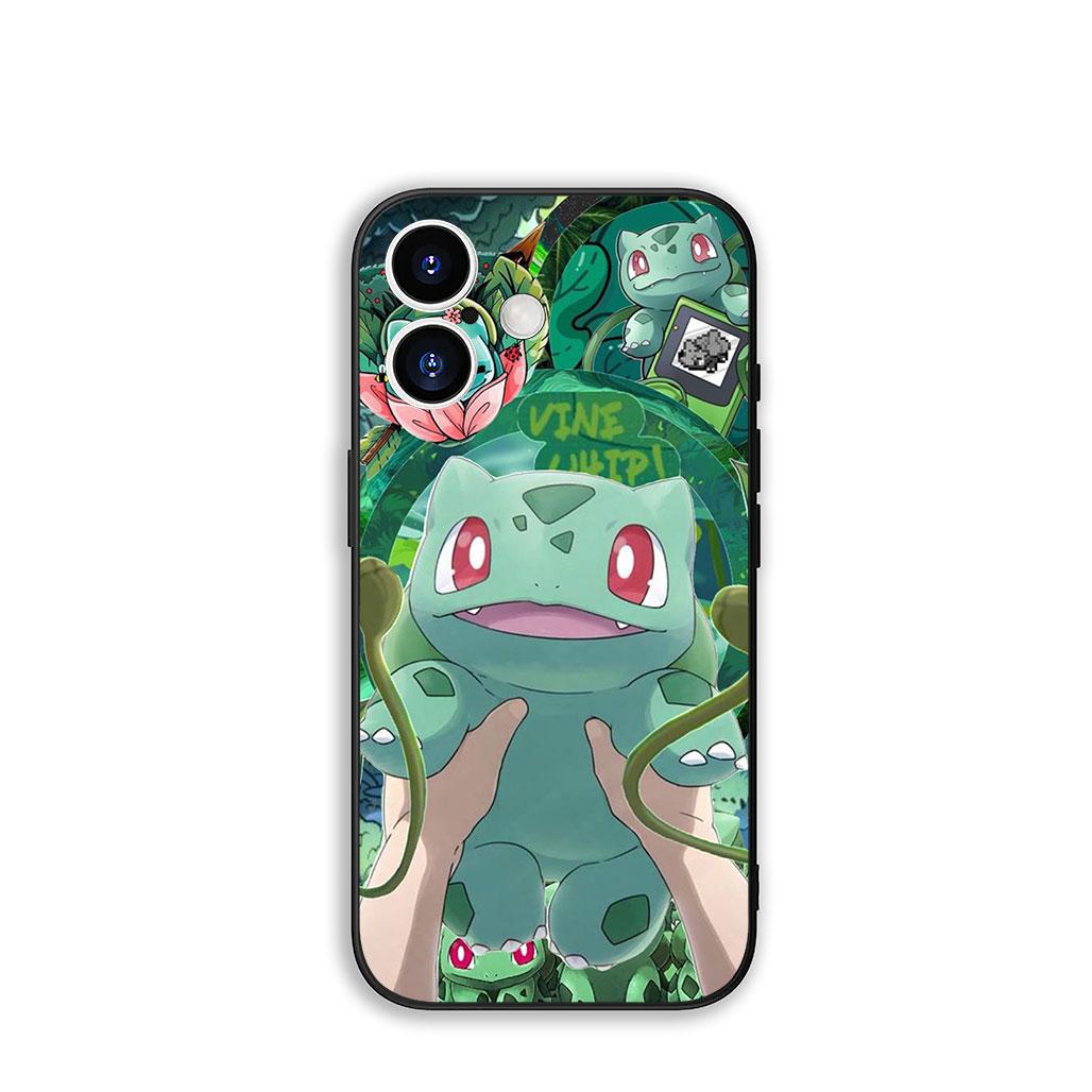 

Cover Bulbasaur P-Pokemons P-Pikachus Squirtle for Apple iPhone 17 16 11 Pro XS Max XR 6 7 8 Plus + 16E SE 2020 Air 5 8+ Case iPhone17