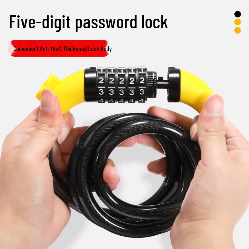 Forever Bicycle Password Cable Lock