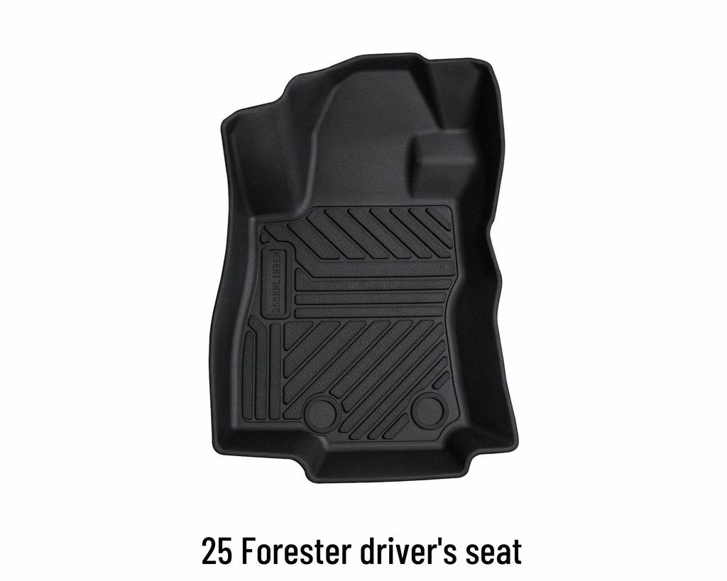 2025 Subaru Forester Easy-to-Clean, Dirt-Resistant Floor Mats