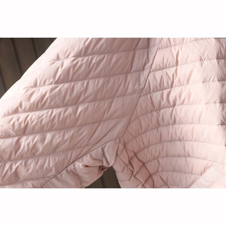 Women Down Jacket Hood Over Size Loose Casual Autumn Winter Outwear Coat