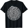 Quetzalcoatl Ouroboros Aztec Serpent Aztec Sun Stone T-Shirt