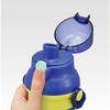 Skater Children's Plastic Water Bottle 480ml One Push Open/Close Antibacterial Child Friendly Lightweight Antibacterial Treatment Made in Japan Splato