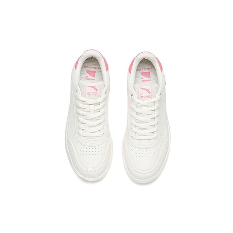 Anta Casual Fashion Low-Top Sneakers Women Sneakers White Purple 922038031R-4