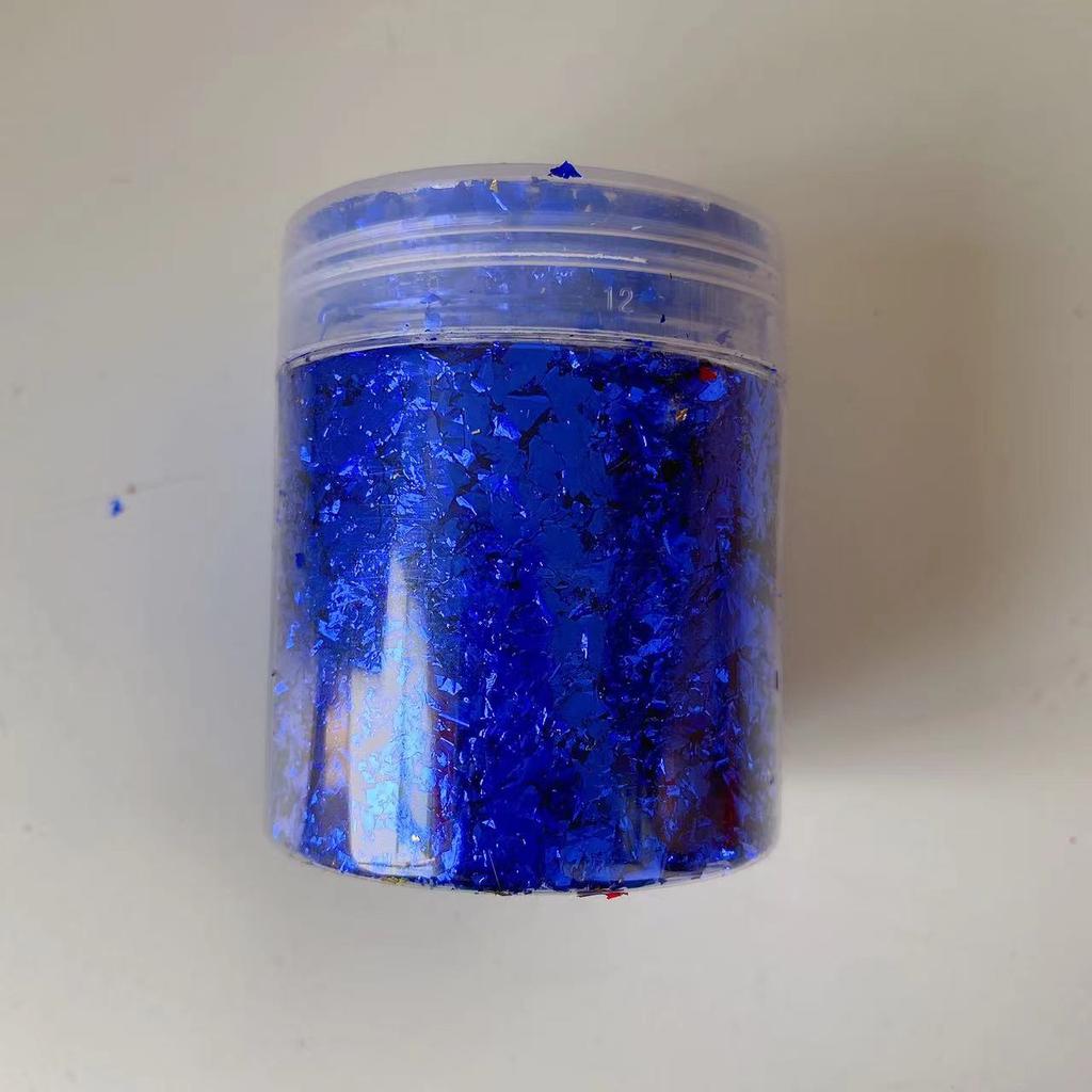 4g Colorful Carbon Fiber Chopped Strand Forging Color Plastic Pieces Plastic Pieces